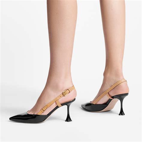 louis vuitton ladies pumps|louis vuitton slingback pumps.